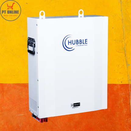 Hubble 5.5kWh Lithium Battery 51.2V - 100ah AM-2 Wall Mount