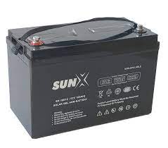 SunX 12V Gel Battery 100AH