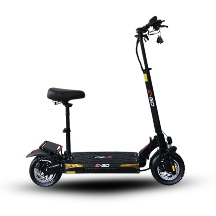 E-GO Badger Electric Scooter (Tubeless Tires)
