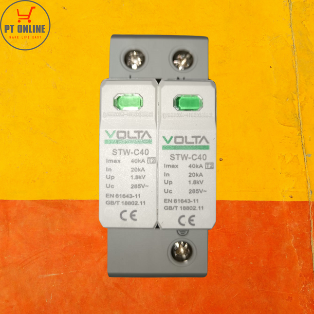 DC 2P SURGE PROTECTOR 40KA (Volta)