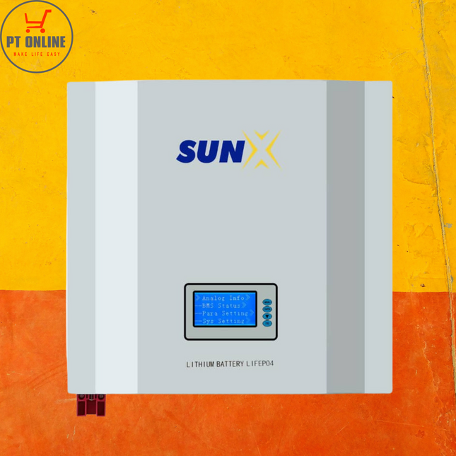 SunX 2.6kWh Lithium Battery 25V - 100Ah AM-4