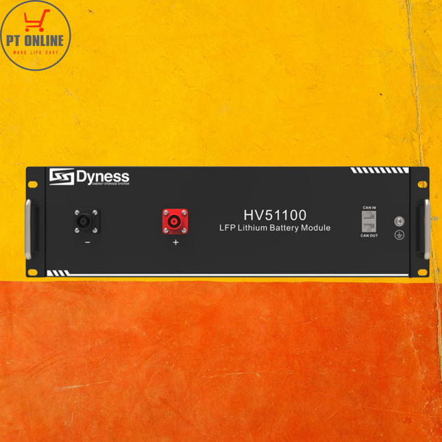 Dyness 5.12kWh High Voltage Lithium Battery 51.2V - 100Ah HV51100
