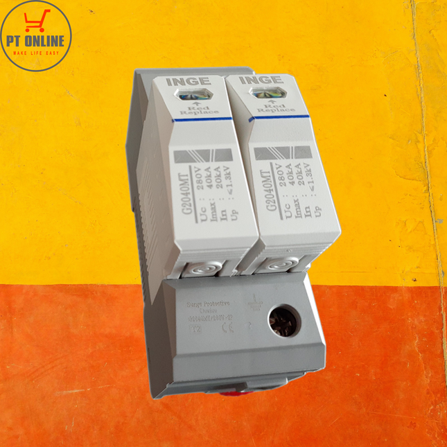 AC 2P Surge Protector 40KA