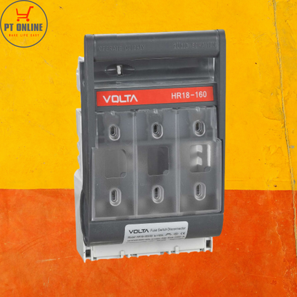 160A DC 3P Battery Fuse Disconnect Box 48V With 2x160AFuses