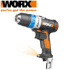 WORX - AI DRILL 20V 10MM 20NM 800RPM PULSE TOOL ONLY